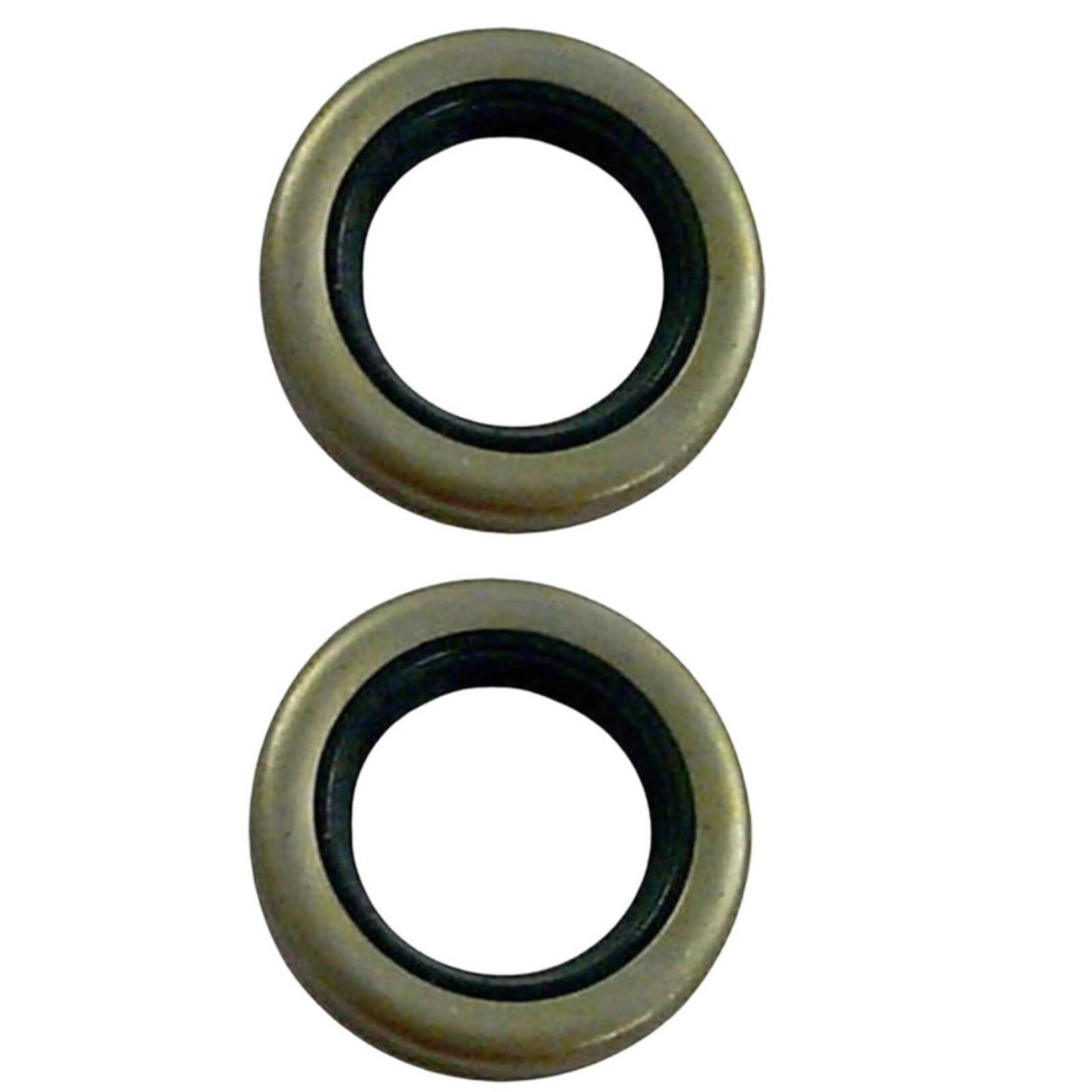 2Pcs Lower Oil Seal for Johnson Evinrude OMC (4-8 Cylinder)