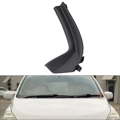 Front Left Cowl Extension Cover Water Deflector for Nissan Versa (2007-2012)
