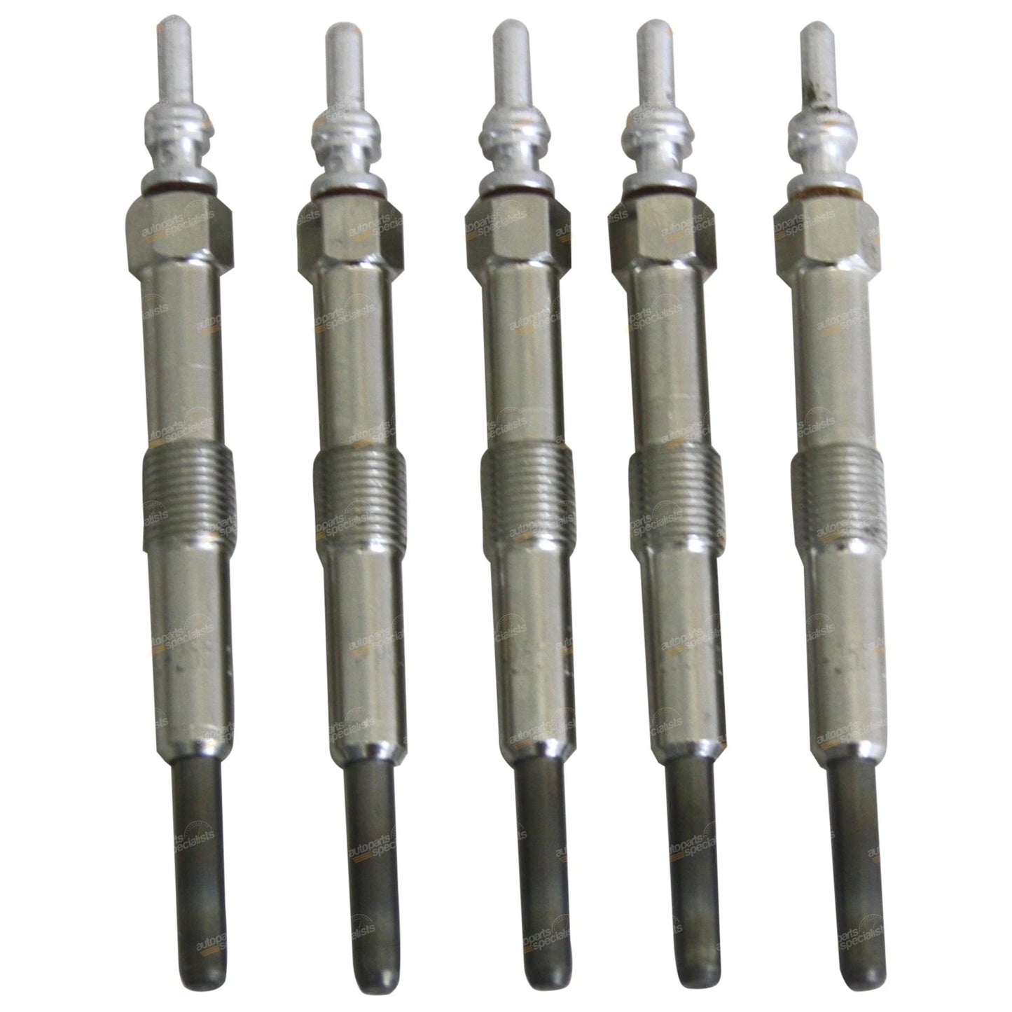 Set of 5 Diesel Glow Plugs for Land Rover Defender 2.5 TDI (1990–2006)