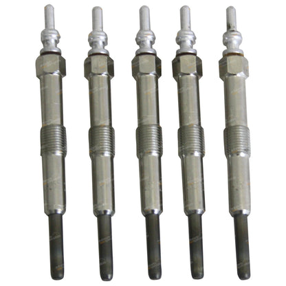 Set of 5 Diesel Glow Plugs for Land Rover Defender 2.5 TDI (1990–2006)
