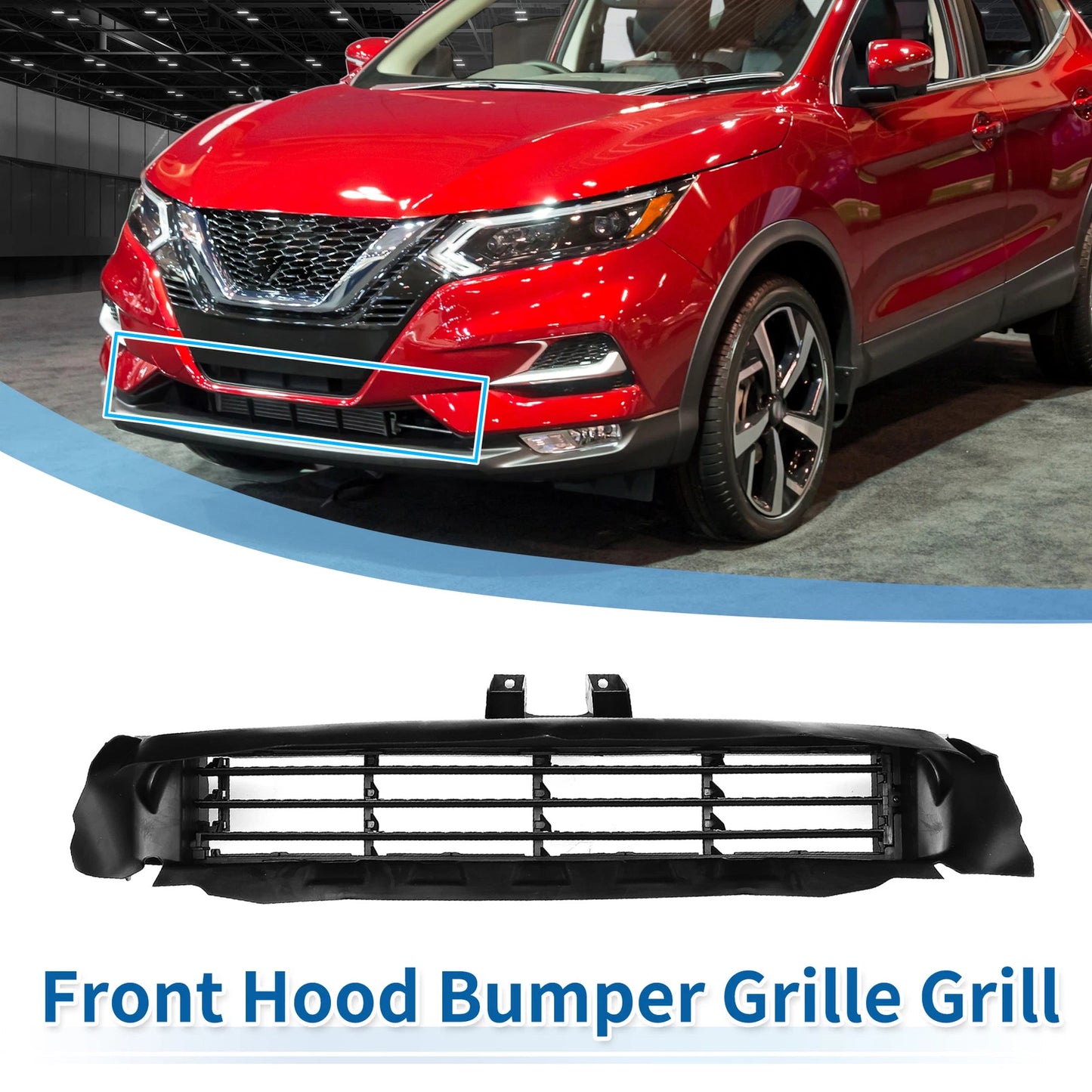 Front Air Shutter Assembly for Nissan Rogue (2014–2020)