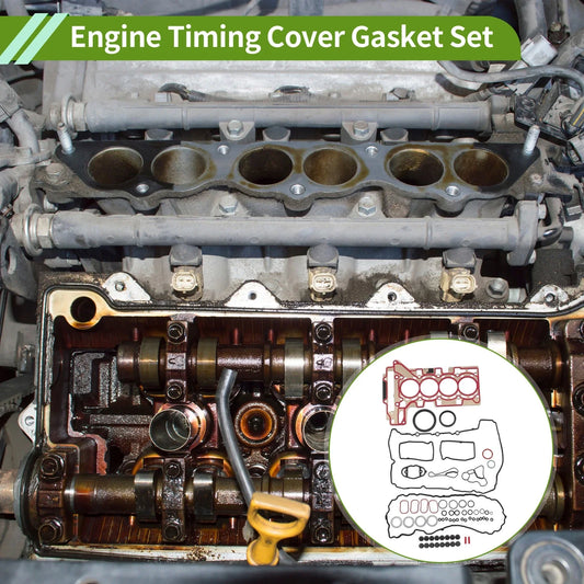 Timing Cover Gasket Set Engine for BMW 228i 2.0L (2014-2016) 1 Set