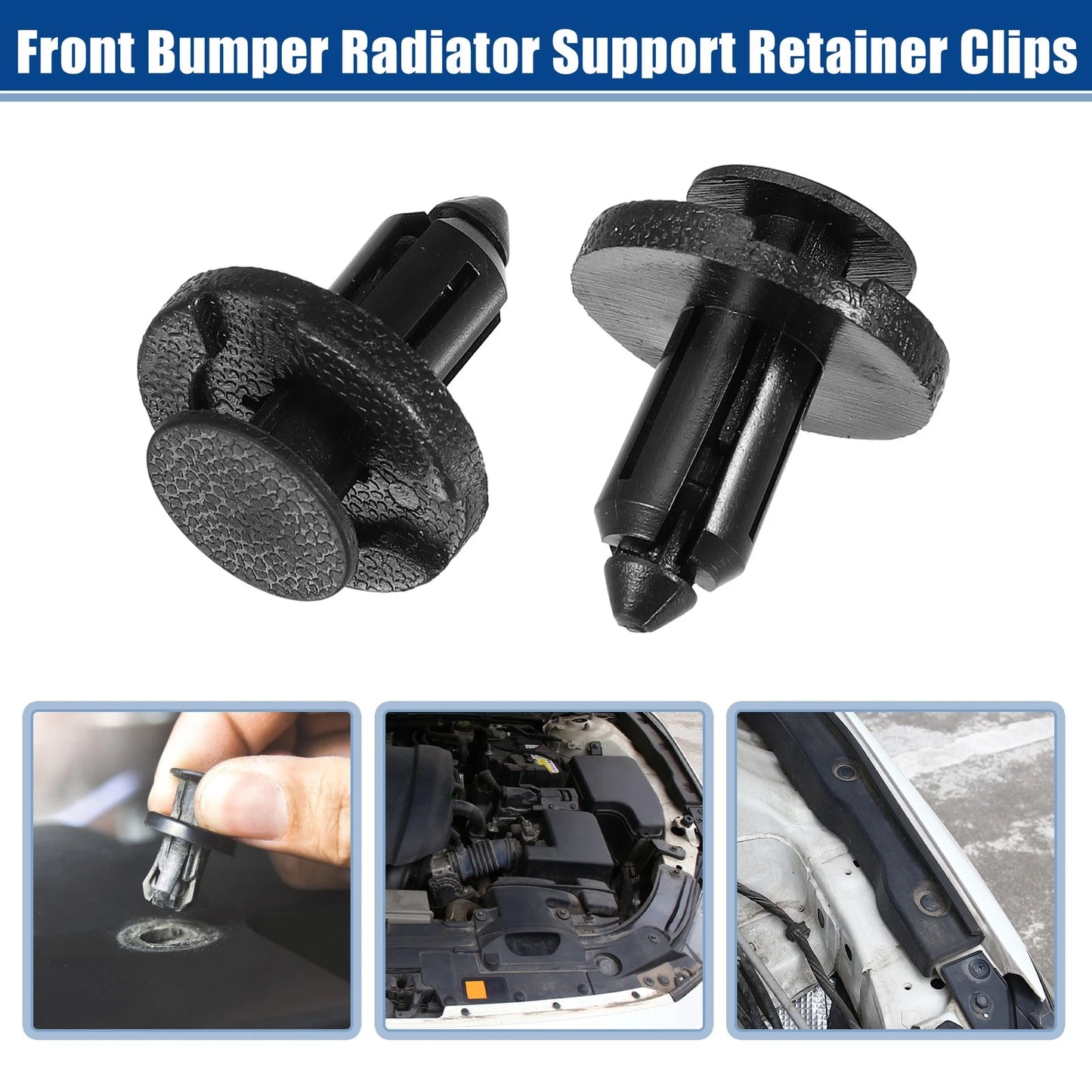 20pcs Front Bumper Radiator Support Clips for Infiniti FX35 (2003–2008) No.11296AG000