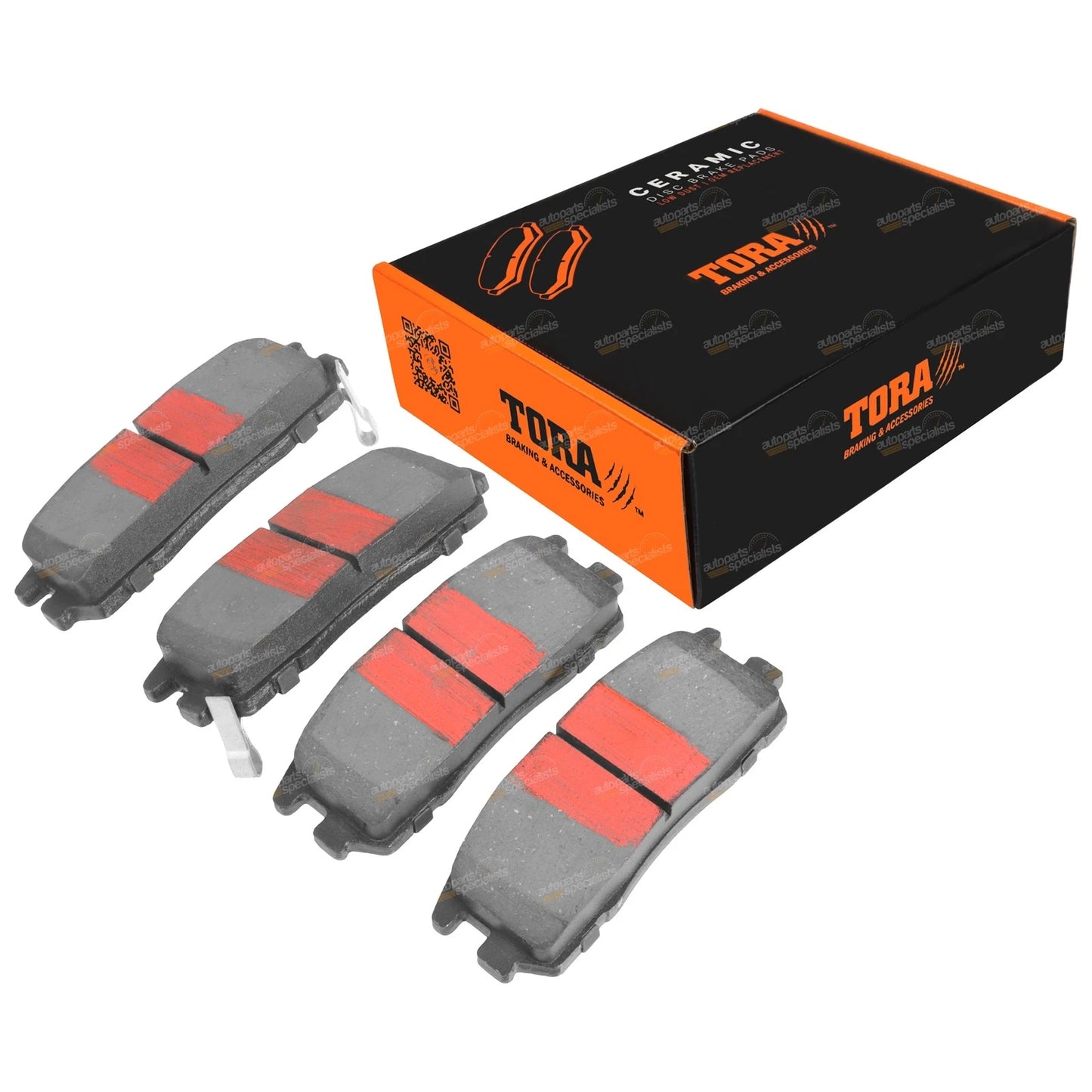 Set of 4 Rear Disc Brake Pads for Jackaroo UBS25 UBS26 UBS69 UBS73 (1992–2004)