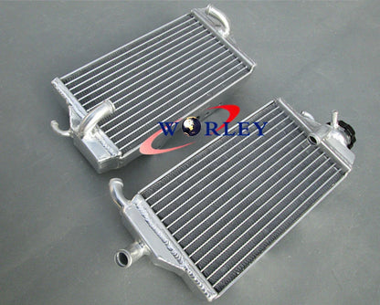 Aluminum Radiator & Silicone Hoses for 2000-2001 Honda CR250 CR250R