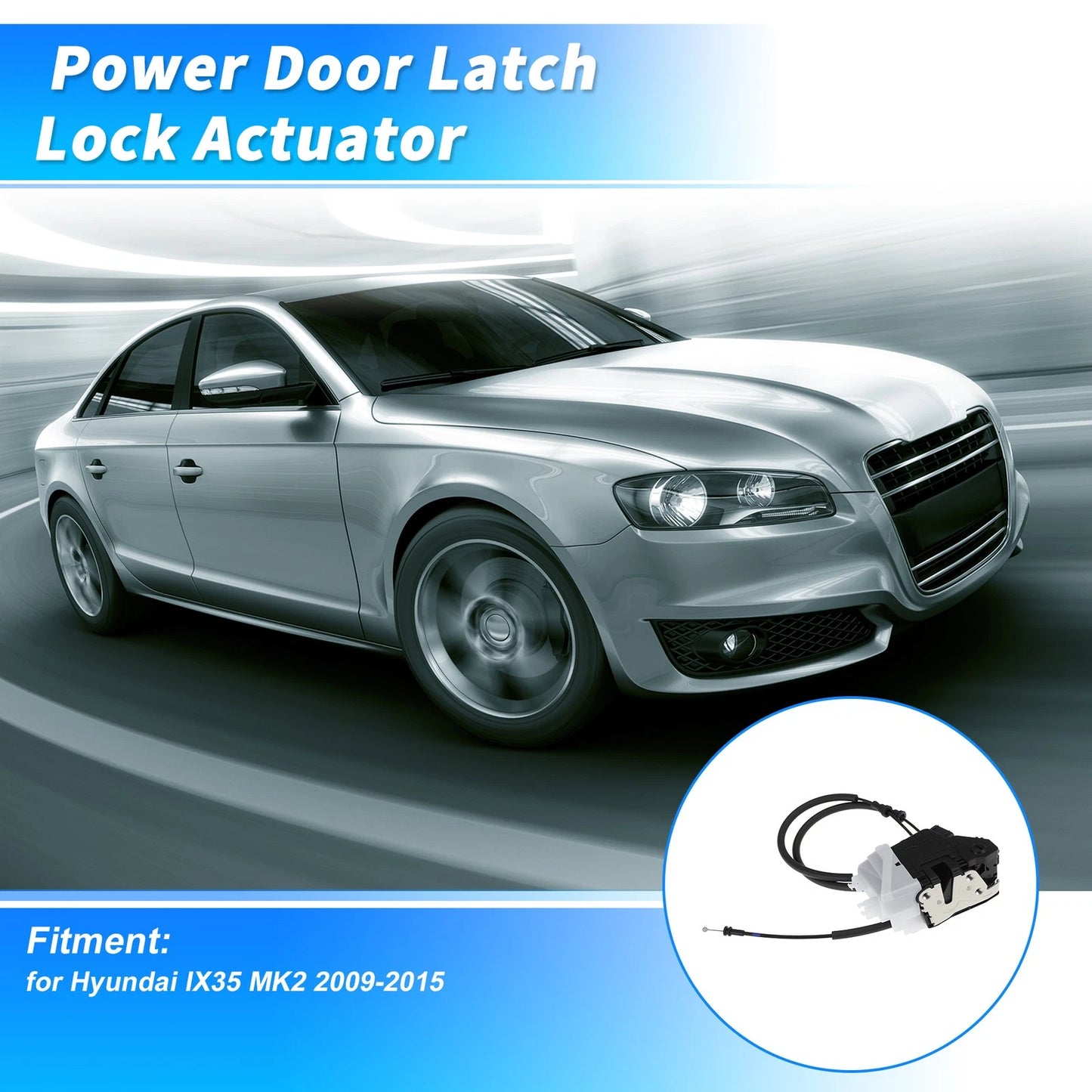 Rear Left Power Door Lock Actuator for Hyundai IX35 (2009–2015) 814102Y000