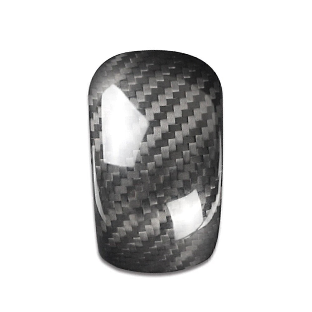 Carbon Fiber Gear Shift Knob Cover Trim for Subaru Forester (2013–2018)
