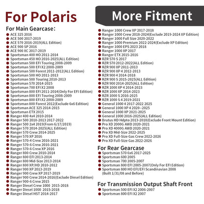Triple Lip Seal for Polaris RZR 1000 XP S (2014–2025)