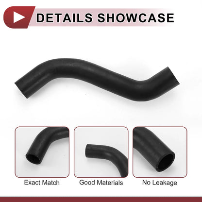 Radiator Coolant Hose for Lexus LS430 (2001–2006) No. 16571-50180 Rubber Black