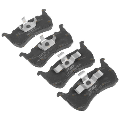 Set of 4 Front Disc Brake Pads for Ford Falcon Ute Van (1996–2000)