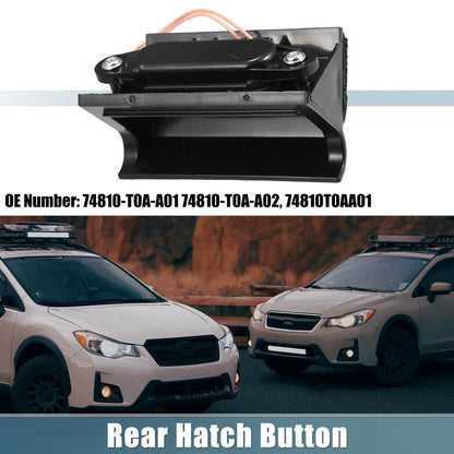 Trunk Tailgate Handle Release Switch for Honda CR-V (2012-2016) Black