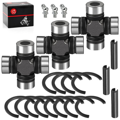 3xFront U-Joint Prop Shaft for Polaris Ranger Crew 570 800 900 1000 (2009–2014)
