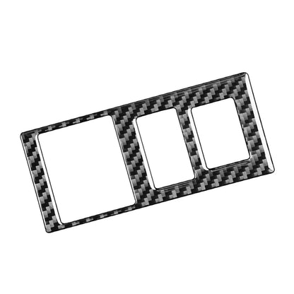 Carbon Fiber Black Head Light Control Button Cover for Toyota Tundra (2014–2021)