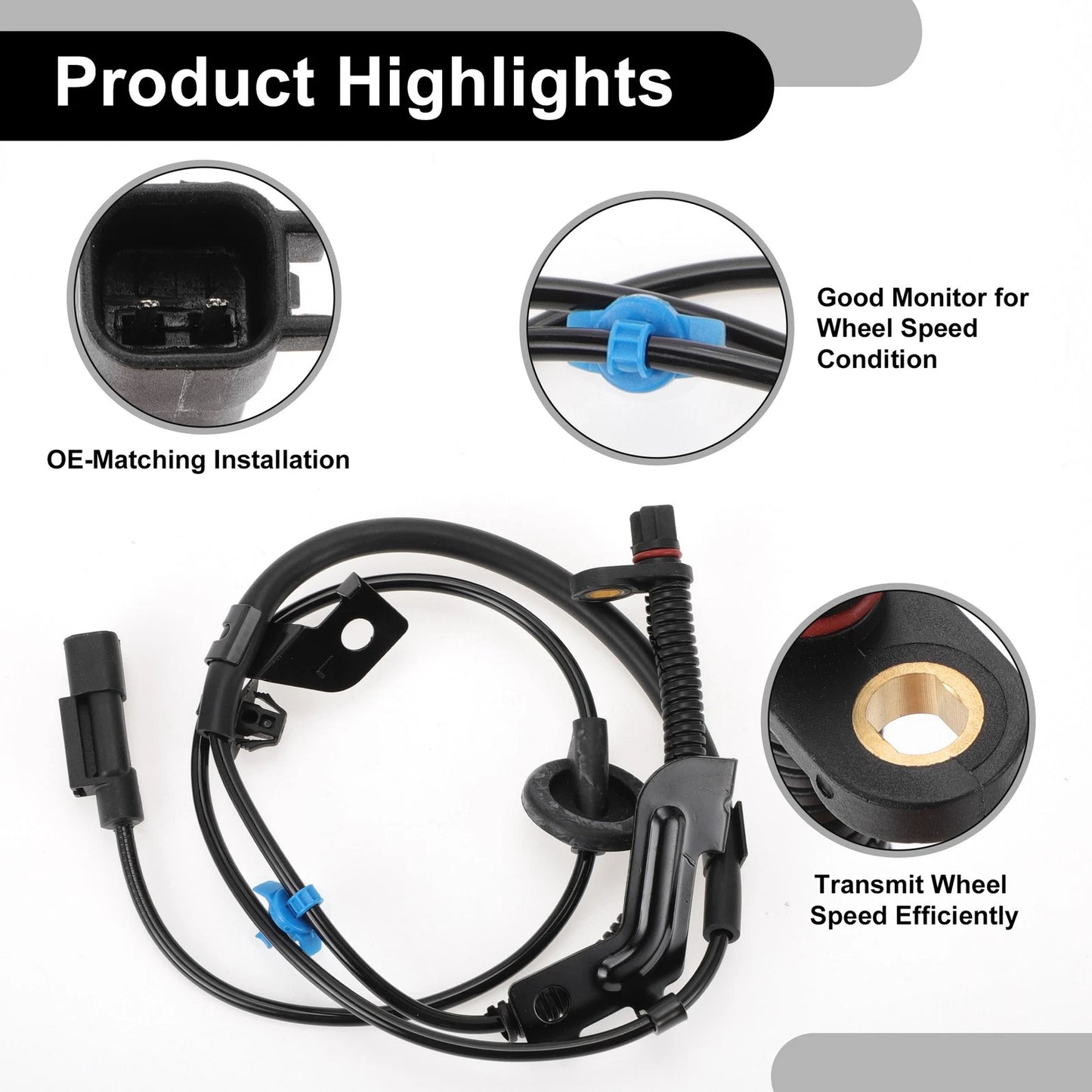 ABS Wheel Speed Sensor Kit No. 4721563AC for Dodge Caliber (2007–2012)
