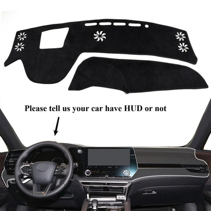 Dash Mat Dashmat for Lexus RX Black Dashboard Cover Pad Car Carpet (2023–2024)
