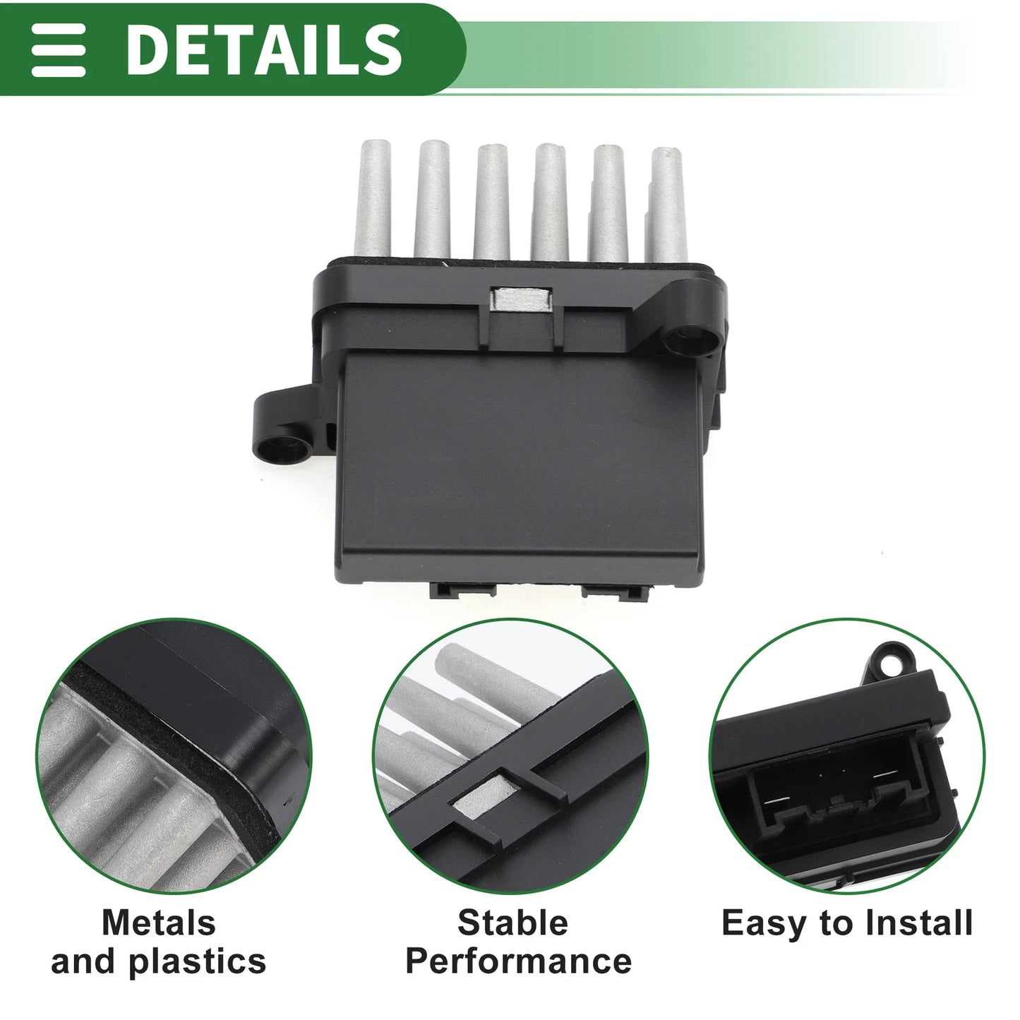 HVAC Blower Motor Resistor for Ford Focus II (2004–2012) NO.1433503