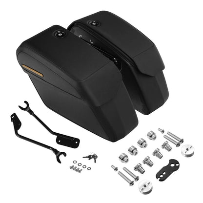 Detachable Saddlebags Docking Hardware for Harley Fat Boy Breakout (18-25)