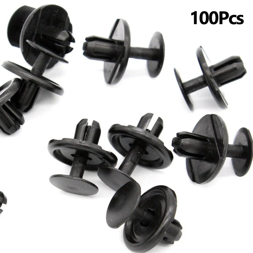 100 Pcs / 20mm x 9mm / Nylon Clip for Toyota