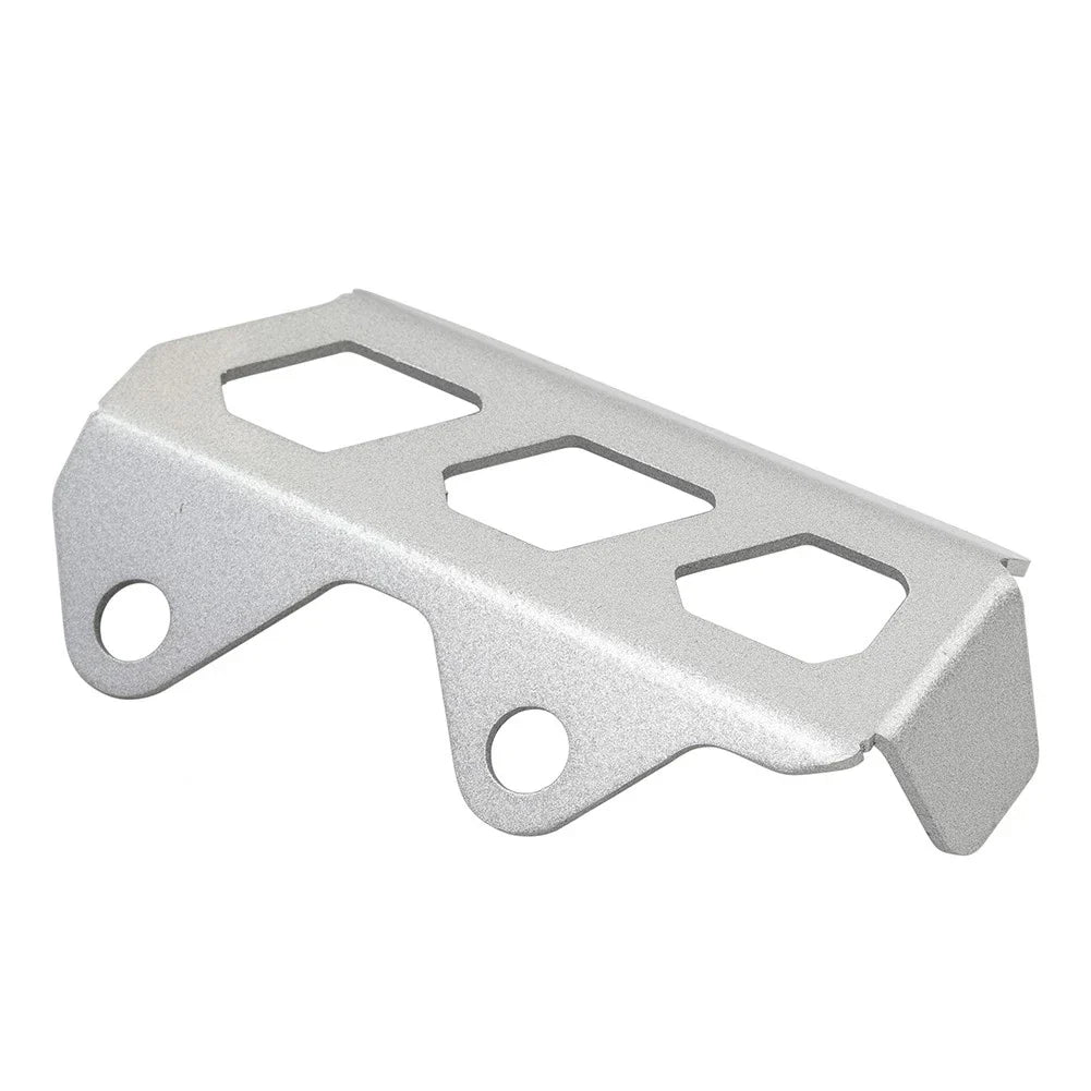 Silver Rear Brake Pump Guard Protector for Yamaha XTZ700/Rally (2019-2024)