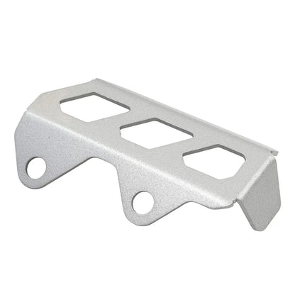 Silver Rear Brake Pump Guard Protector for Yamaha XTZ700/Rally (2019-2024)