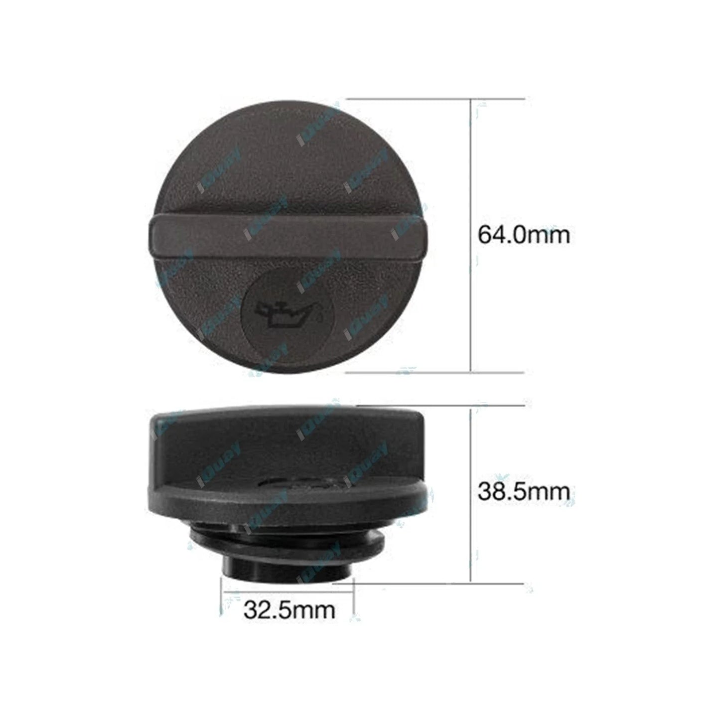 Engine Oil Cap Plastic Screw for Nissan Urvan E24 4cyl 2.4L Z24 2.7L TD27 87~92