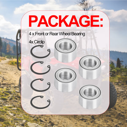 Front & Rear Wheel Bearings for Honda Talon 1000 (2019–2023)