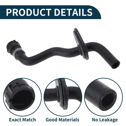 Radiator Hose for Audi A7 Quattro (2012–2015) No. 4G0819350B Rubber