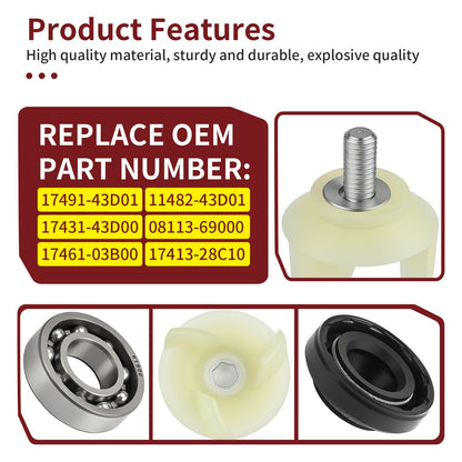 Water Pump Rebuild Kit for Suzuki RM125/S (1992–2000)