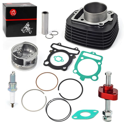 Cylinder Top End Kit & Valve Gasket for Yamaha Warrior 350 (1987–2004)