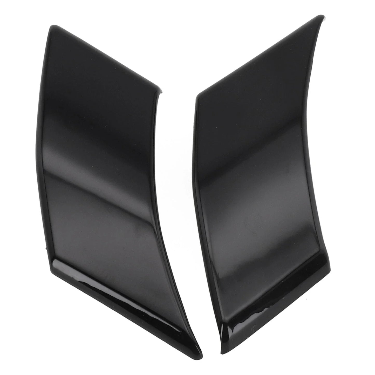 A Pillar Triangle Trim Glossy Black for Cars