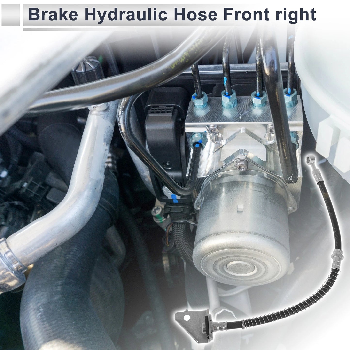Brake Hydraulic Hose for Hyundai Tucson (2005–2010) No. 587322E000