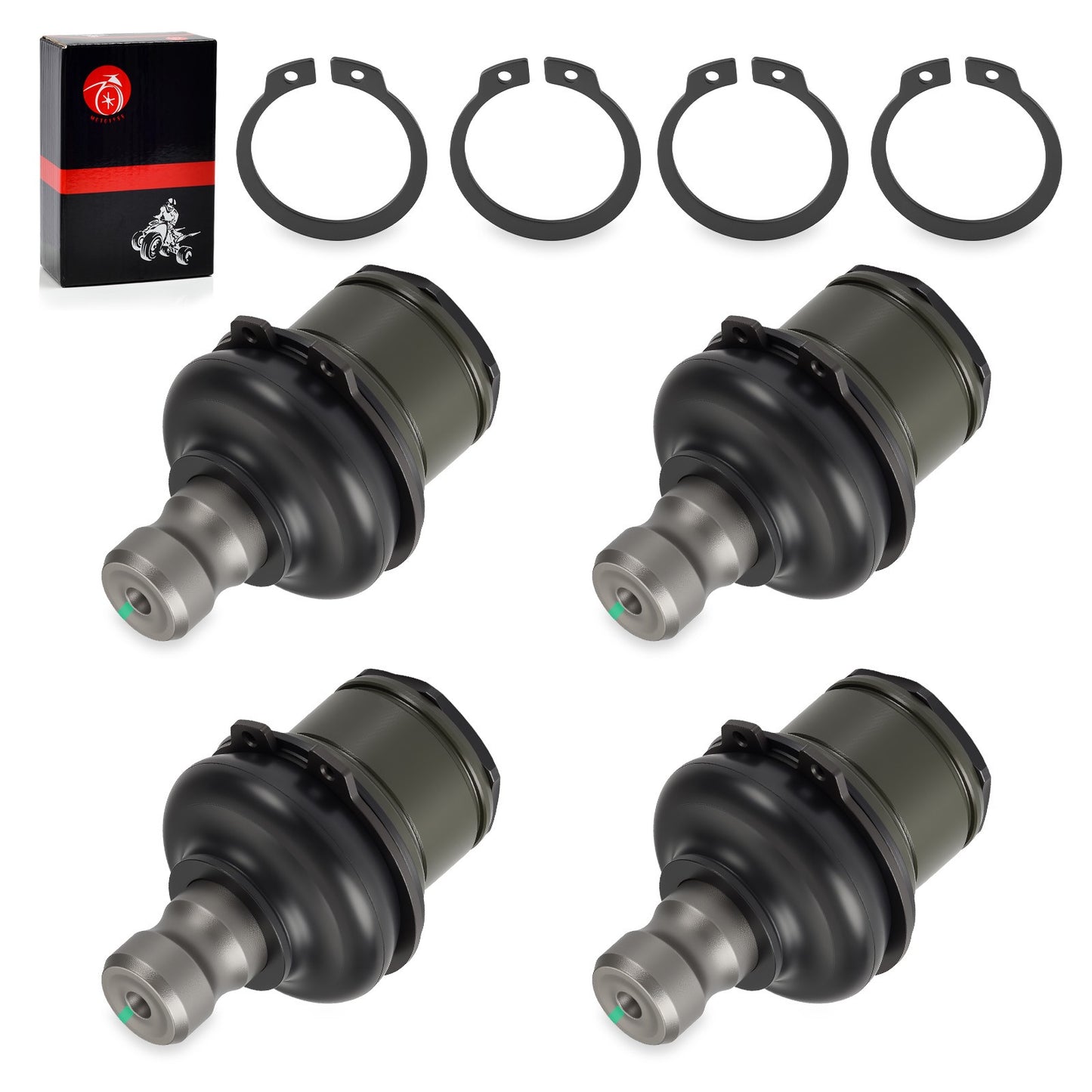 Set of 4 Upper and Lower Ball Joints for Arctic Cat 500 550 570 650 700 1000