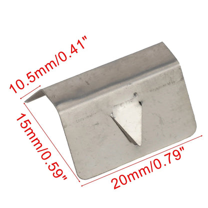 8PCS / 12PCS Wind Rain Deflector Channel Metal Retaining Clips