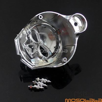 Chrome Infinity Zombie Horn Cover for Harley (1992-2014)