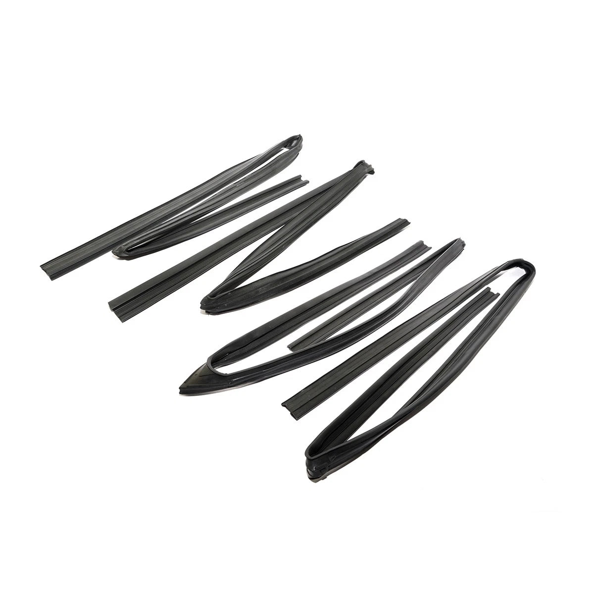 Set of 4 Door Glass Run Channels for Honda Civic FB1 FB3 FB4 FB5 FB6 (2012–2015)
