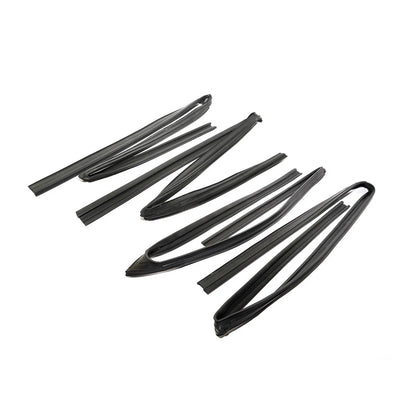 Set of 4 Door Glass Run Channels for Honda Civic FB1 FB3 FB4 FB5 FB6 (2012–2015)