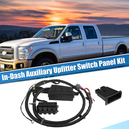 In-Dash Auxiliary Upfitter Switch Panel for Ford F250 F350 (2005–2007) 5C3Z14A303AA