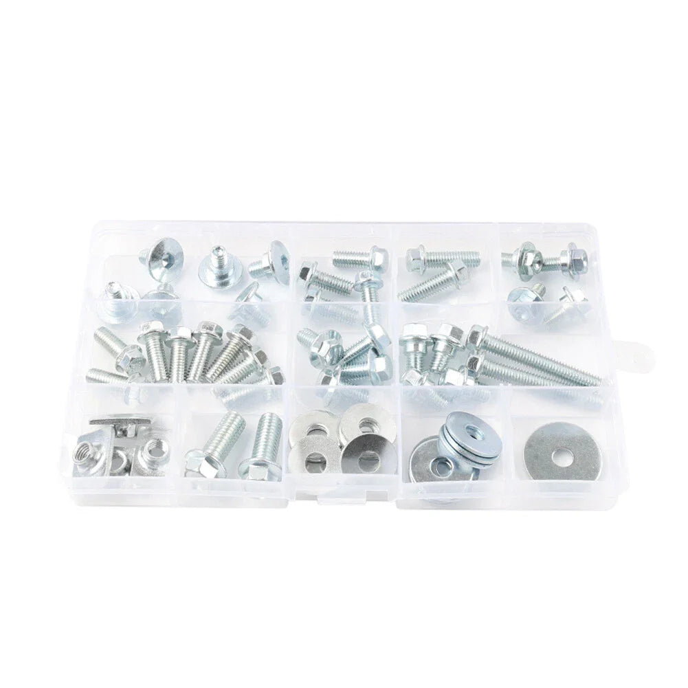 62pc Body Bolt Fasteners Kit for Honda CR125R CR250R (1987-1997)