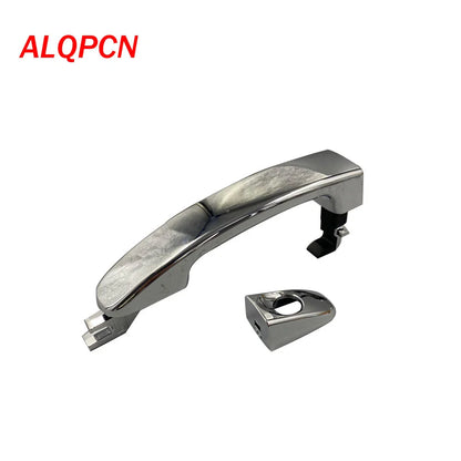 Chrome Front Driver Side Outer Handle with Key Hole Cap for Ford Falcon (08-18)