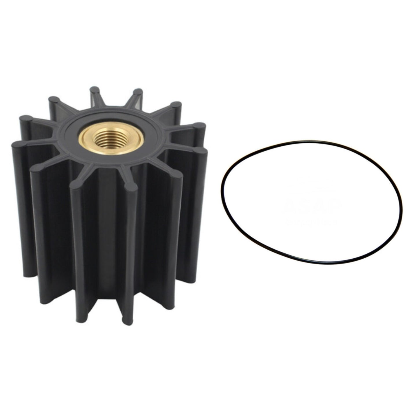 Impeller with O-ring for Cummins Marine Diesel Pump (Fit 3974456)