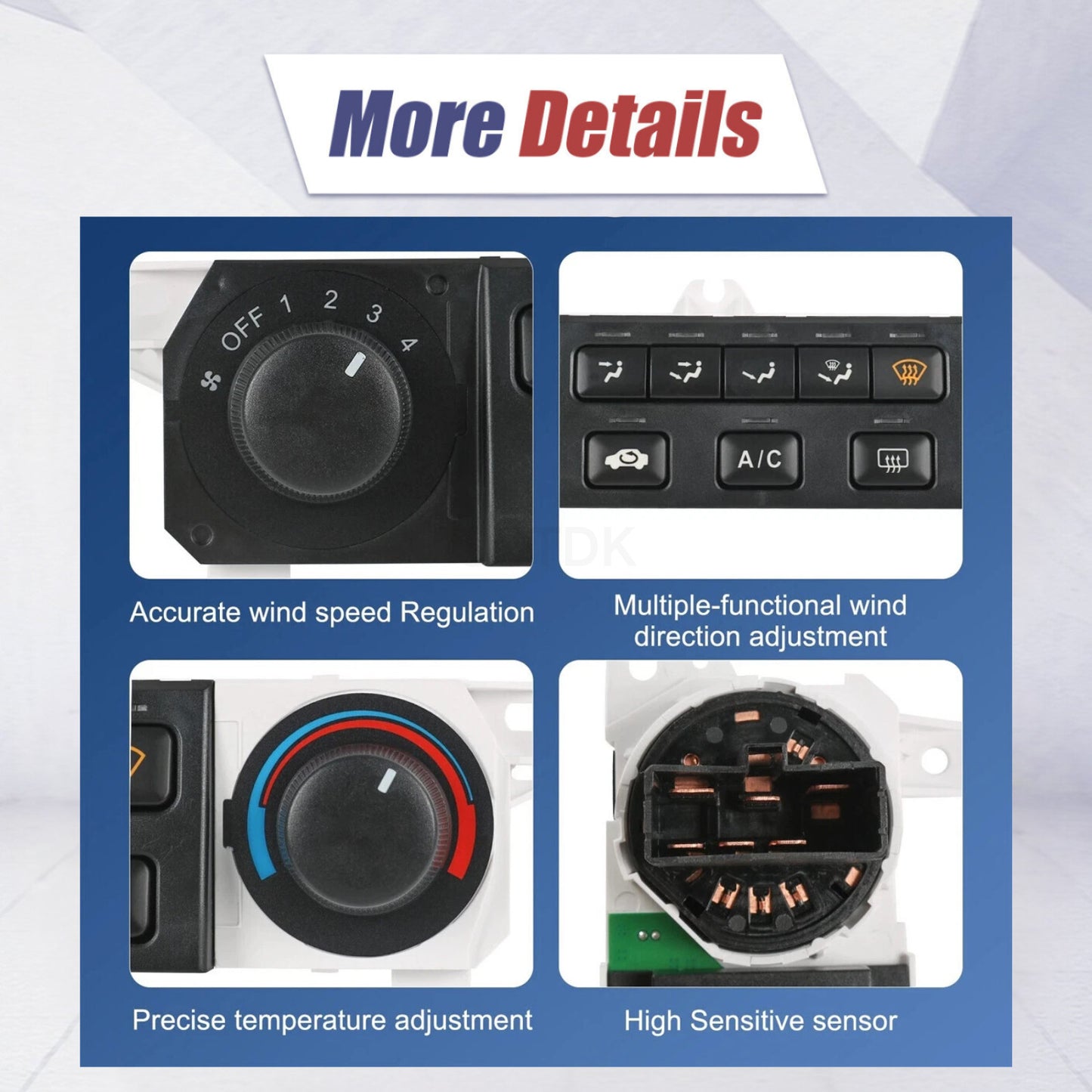 Climate Control Unit for Honda Accord (1998–2000)