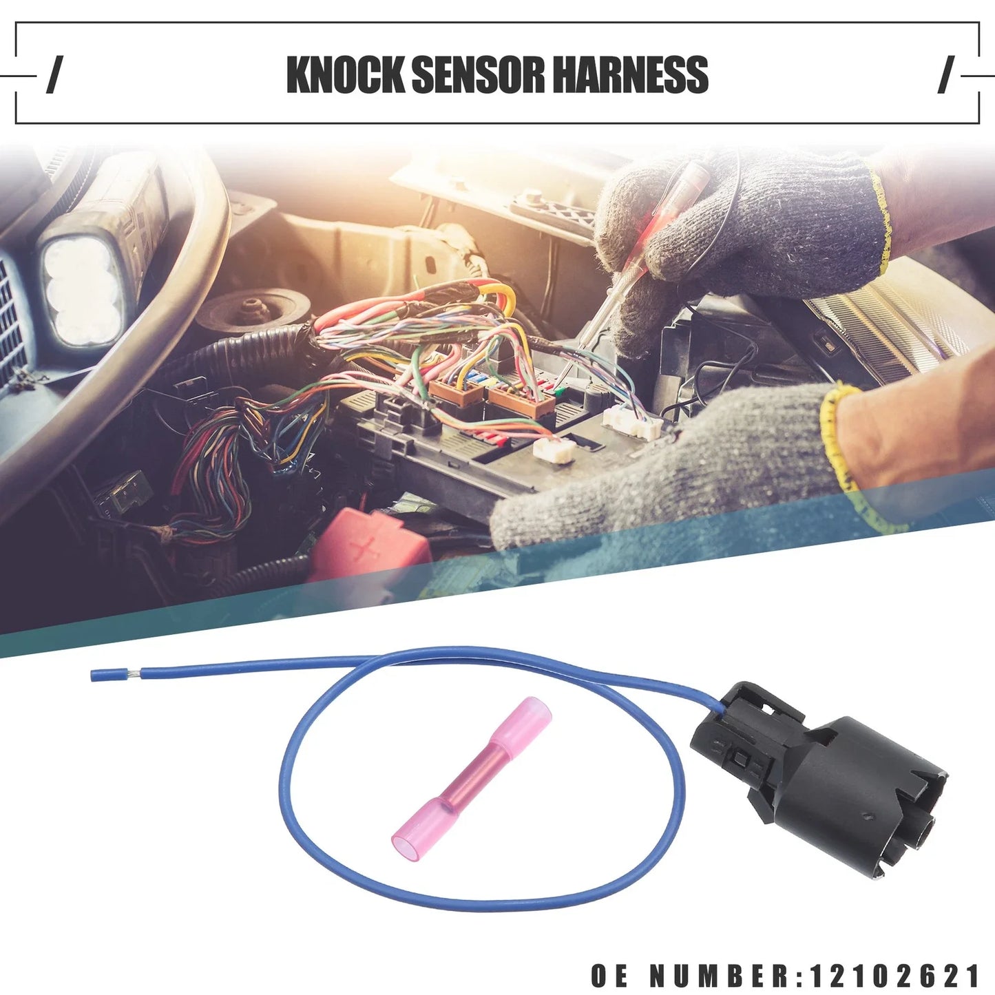 Knock Sensor Harness for Chevrolet Camaro 1 Set (2010-2015)
