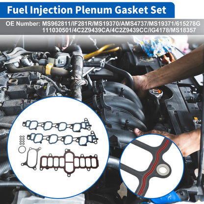 Upper Intake Manifold Plenum Gasket for Ford F-150 (2004–2010) MS962811 MS19370