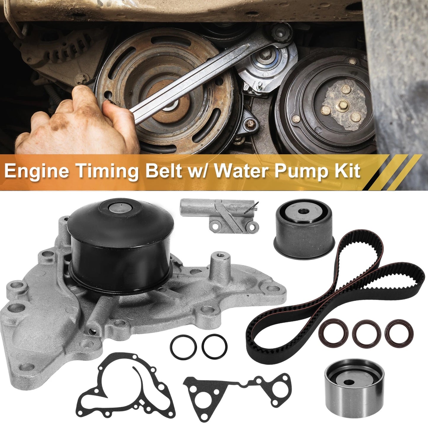 Timing Belt Water Pump Kit for Mitsubishi Eclipse GT Coupe (No.WP1481510/4485827)