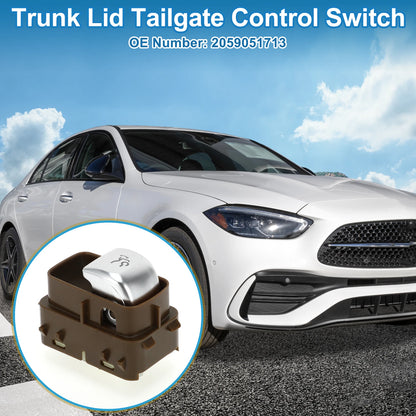 Trunk Release Switch No. 2059051713 for Mercedes-Benz C180 C200 C300 GLC300 (2015–2020)