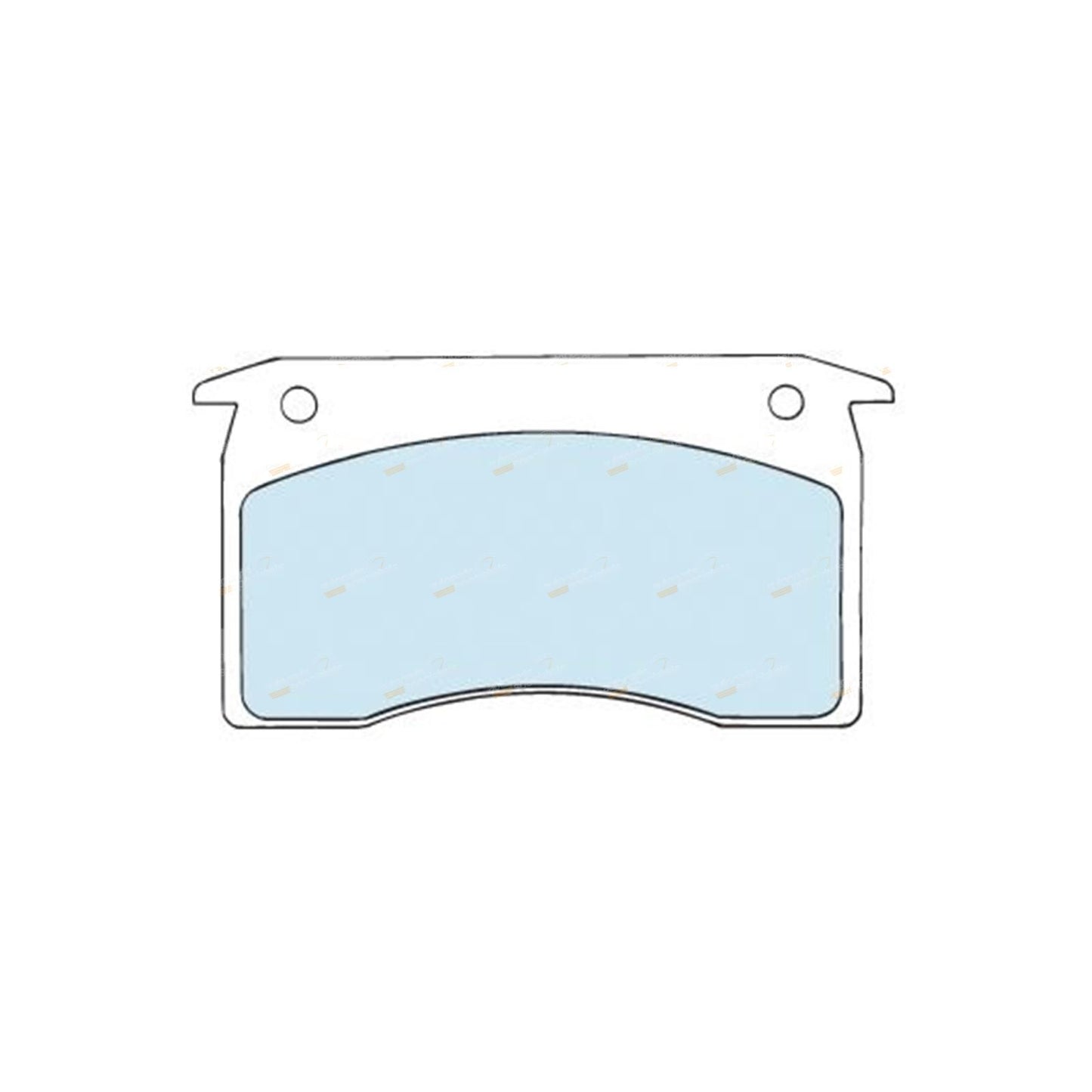 Set of 4 Front Disc Brake Pads for Holden Sunbird LX UC (1976–1979)