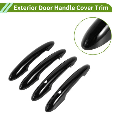 Set of 1 Exterior Door Handle Cover Trim for Mini Cooper F55 (2014–2025) Glossy Black