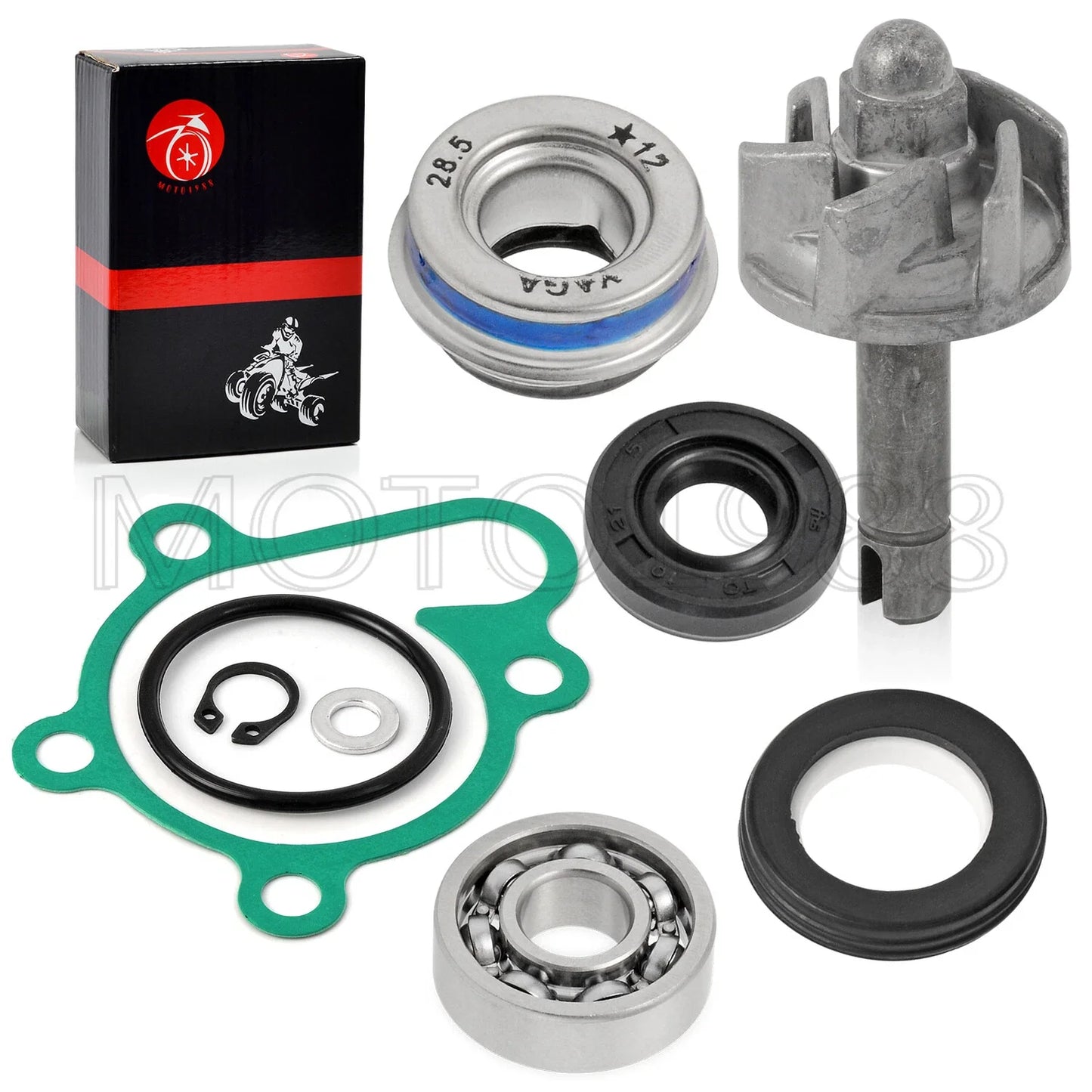 Water Pump Seal Impeller for Yamaha Grizzly Kodiak 400/450 (2000–2017)