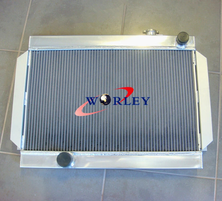 Aluminum Radiator & Fans for Holden Torana V8 (Universal, Manual)