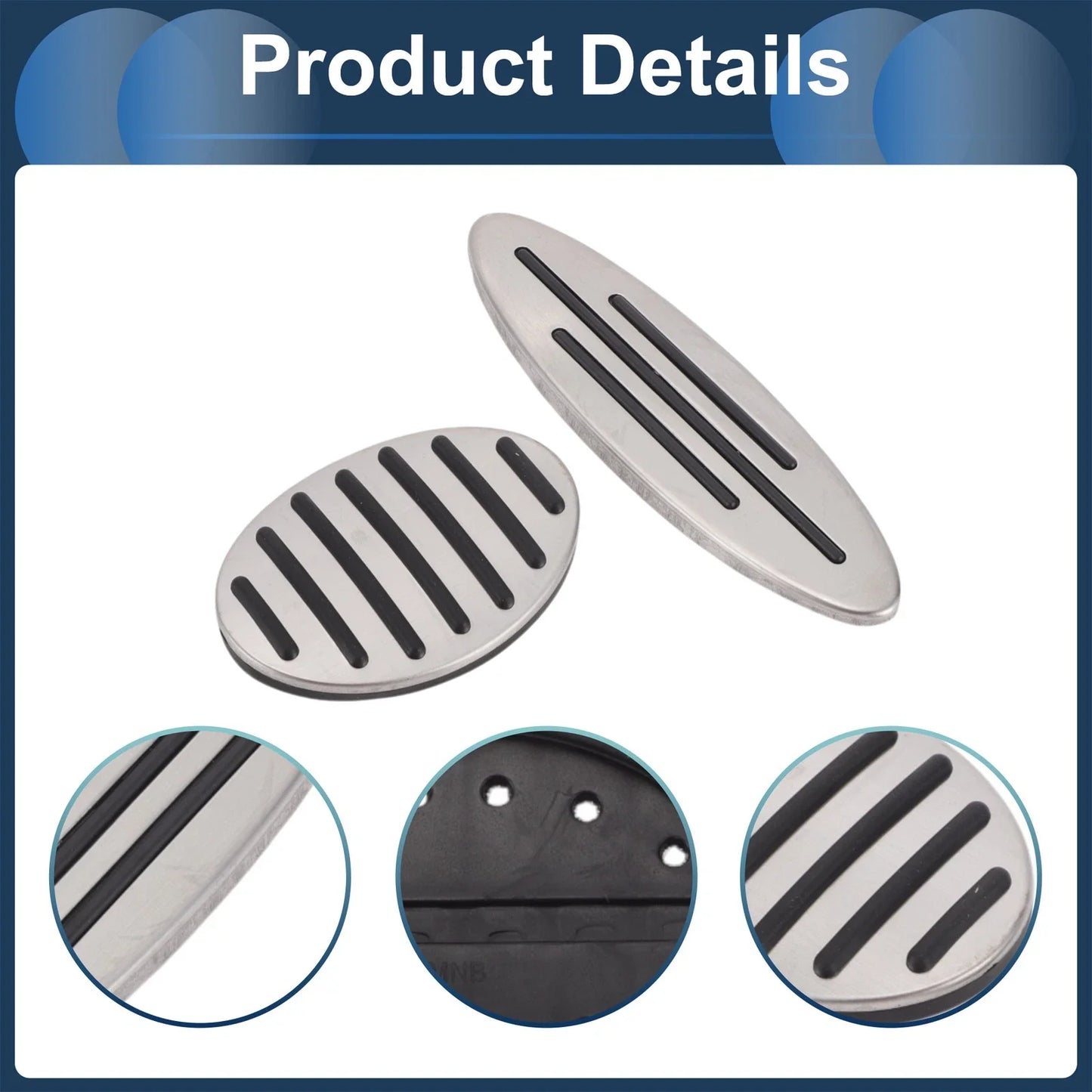 Foot Pedal Covers for BMW Mini Coupe (R58) (2012-2015)
